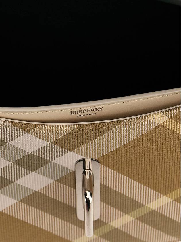 Rocking Horse Check Medium Cross Bag Beige - BURBERRY - BALAAN 5