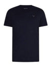 Embroidered Logo Essential Sports Short Sleeve T-Shirt Navy - BARBOUR - BALAAN 2