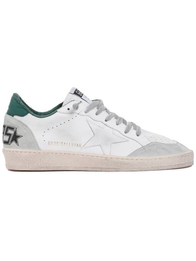 Ball Star Leather Low Top Sneakers White - GOLDEN GOOSE - BALAAN 2