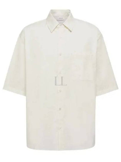 Double Pocket Short Sleeve Ivory - LEMAIRE - BALAAN 2