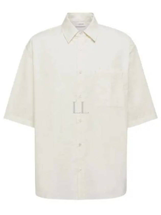 Double Pocket Short Sleeve Ivory - LEMAIRE - BALAAN 2