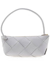 Intrecciato Baguette Tote Bag White - BOTTEGA VENETA - BALAAN 4