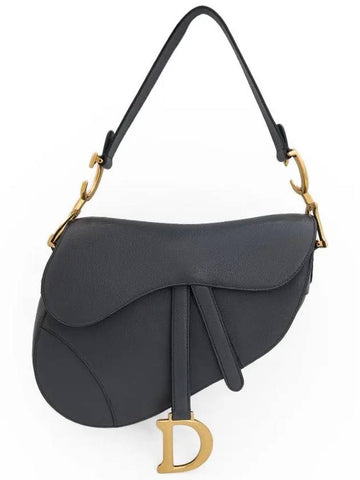 Saddle bag charcoal vintage gold 4ET0385 - DIOR - BALAAN 1