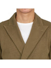 Men's Double Breasted Cardigan Brown - RVR LARDINI - BALAAN 7