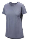 Taema Crew Neck Short Sleeve T-Shirt Stratus - ARC'TERYX - BALAAN 2