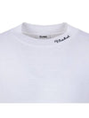 Logo slit knit t-shirt MK3SP032WHT - P_LABEL - BALAAN 4