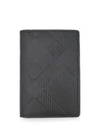 Check 2 Fold Card Wallet Black - BURBERRY - BALAAN 2