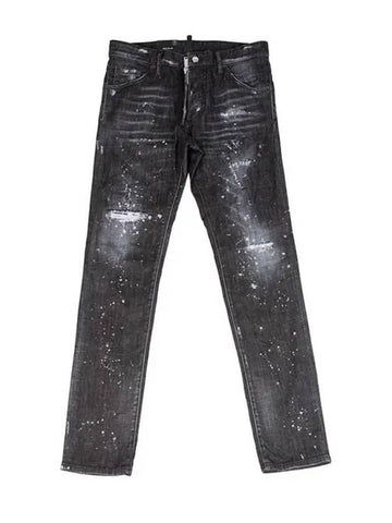 Cool Guy Cropped Jeans S74LB1184 - DSQUARED2 - BALAAN 1