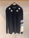 Men's Star Patch Long Sleeve TShirt 14S 7108706 001 - GIVENCHY - BALAAN 2