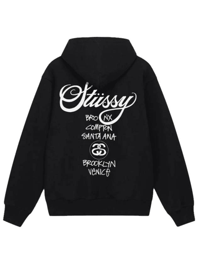 world tour hood black - STUSSY - BALAAN 1