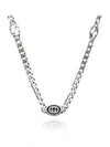 Interlocking G Necklace Silver - GUCCI - BALAAN 2