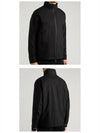 Men's ITIER Logo Zip-up Jacket Black - MONCLER - BALAAN 5