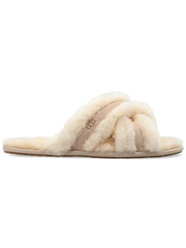 Scuffita Fur Slippers Sand - UGG - BALAAN 3