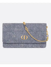 Caro Pouch Cross Bag Blue - DIOR - BALAAN 2