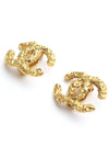 Vintage gold CC logo clip on earrings - CHANEL - BALAAN 2