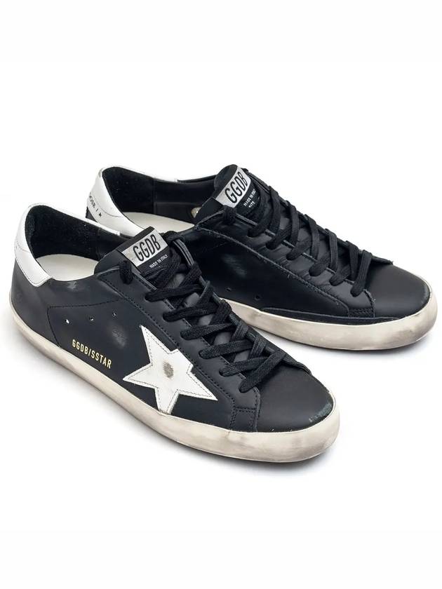 Superstar White Tab Sneakers Black - GOLDEN GOOSE - BALAAN 3