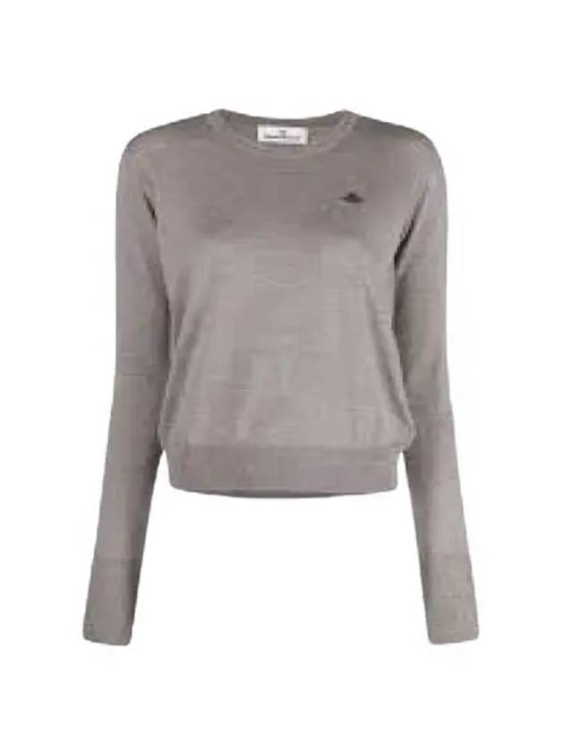 Bea Jumper Knit Top Grey - VIVIENNE WESTWOOD - BALAAN 2