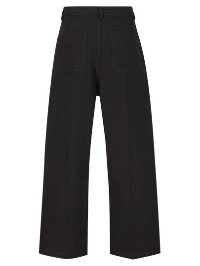 Valentino Garavani Trousers Black - VALENTINO - BALAAN 2