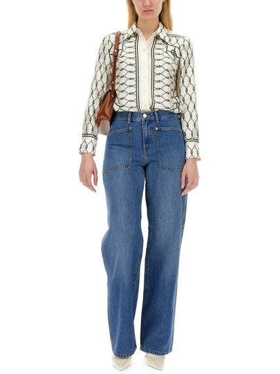 CARGO JEANS - TORY BURCH - BALAAN 2