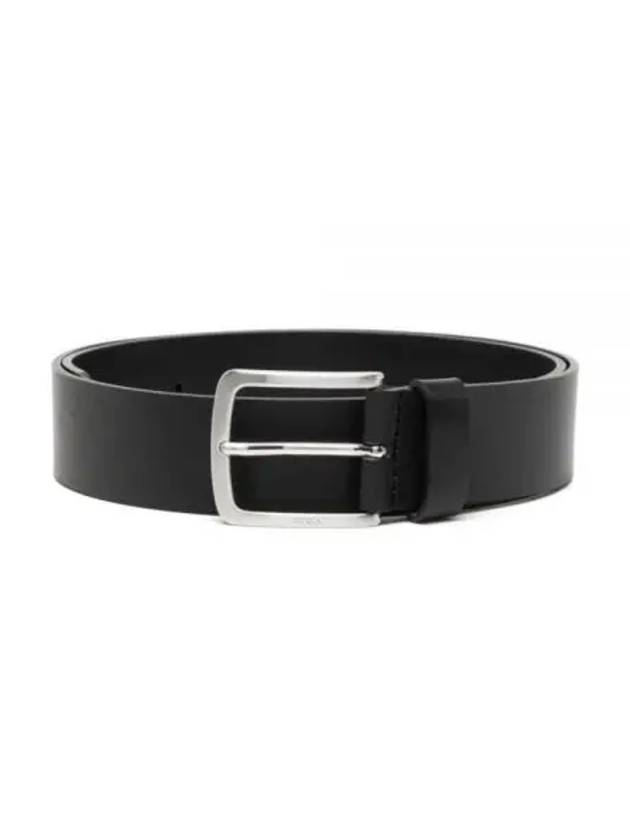 Italian Leather Belt Black - HUGO BOSS - BALAAN 2