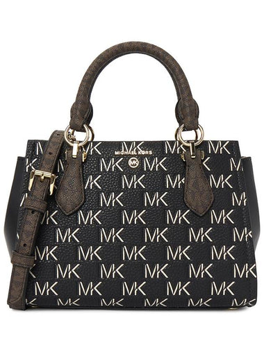 Marilyn Cross Bag 32F3G6AC1L BROWN BLK - MICHAEL KORS - BALAAN 1