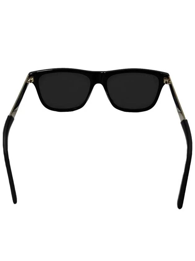 Rectangle Acetate Sunglasses Black - GUCCI - BALAAN 8