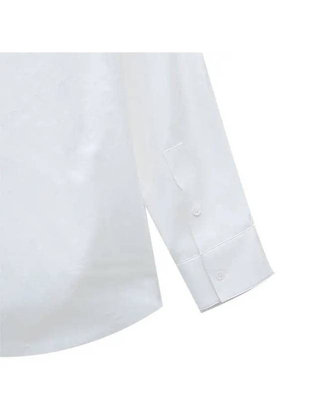 Cotton Back Logo Shirt White W243SH07811W - WOOYOUNGMI - BALAAN 6