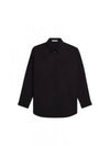 Cotton Button Up Shirt Black - HELMUT LANG - BALAAN 2