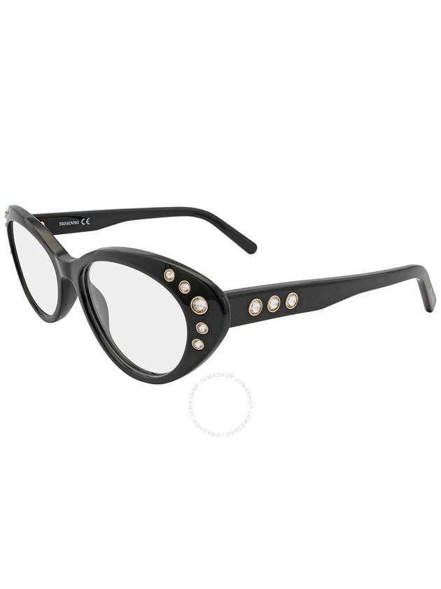 Swarovski Demo Cat Eye Ladies Eyeglasses SK5429 001 53 - SWAROVSKI - BALAAN 3