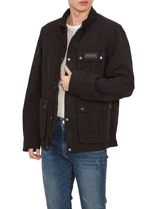 Barber International Tourer Barwell Jacket Black - BARBOUR - BALAAN 8