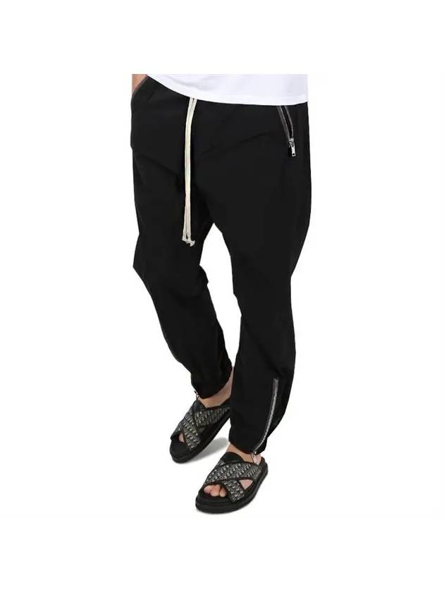 Tecuatl Zipper Track Pants Black - RICK OWENS - BALAAN 2