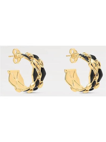 LV Malletage Earrings Gold - LOUIS VUITTON - BALAAN 2