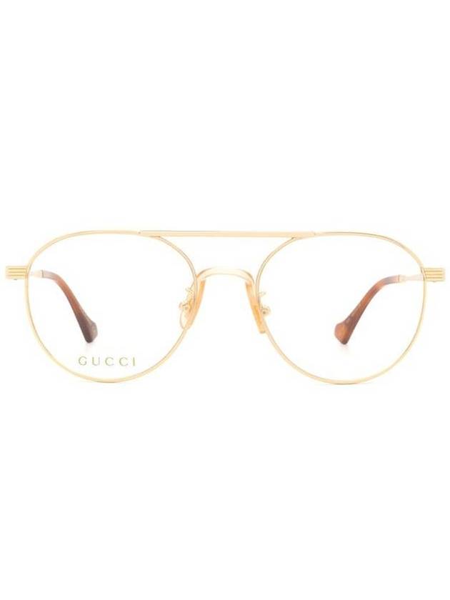 Eyewear Boeing Glasses Gold - GUCCI - BALAAN.