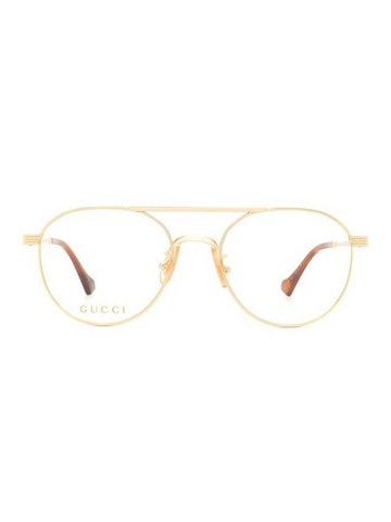 Eyewear Boeing Glasses Gold - GUCCI - BALAAN.