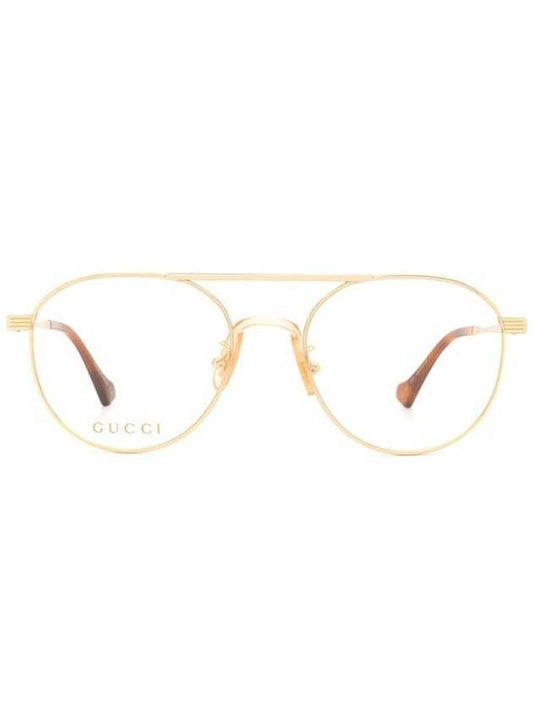 Eyewear Boeing Glasses Gold - GUCCI - BALAAN.