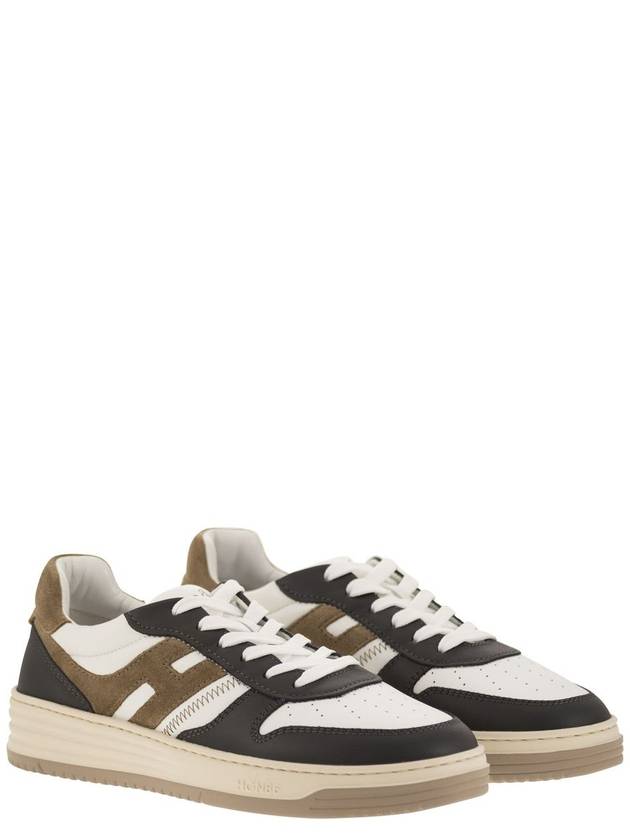 H630 - Leather lace-up trainers - HOGAN - BALAAN 4