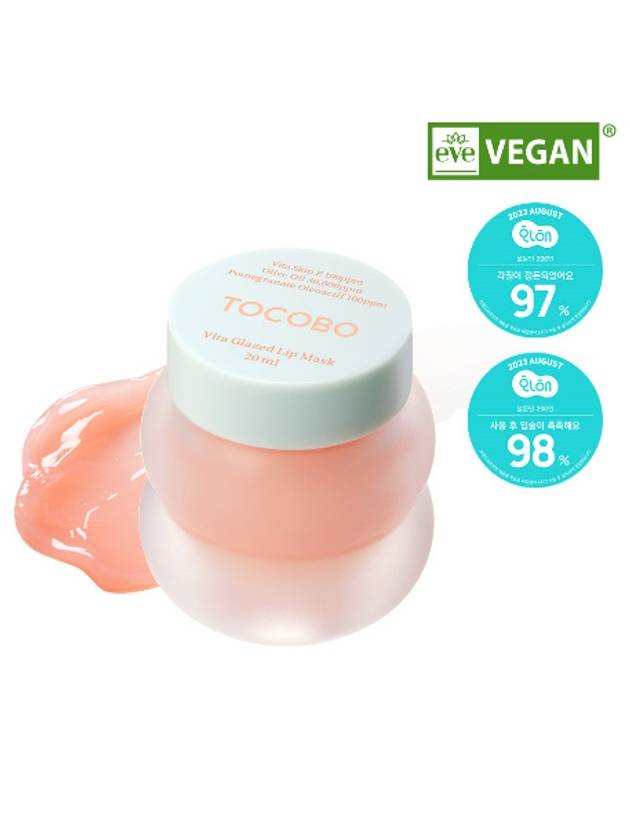 [TOCOBO]  Vita Glazed Lip Mask 20ml - TOCOBO - BALAAN 5