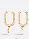 D Fusion Metal Earrings Gold - DIOR - BALAAN 3