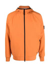 Soft Shell R Technology Nylon Hood Jacket Orange - STONE ISLAND - BALAAN 2