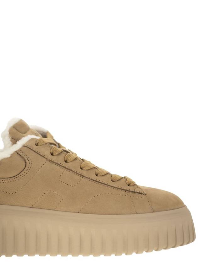 Suede H-Stripes trainers - HOGAN - BALAAN 6