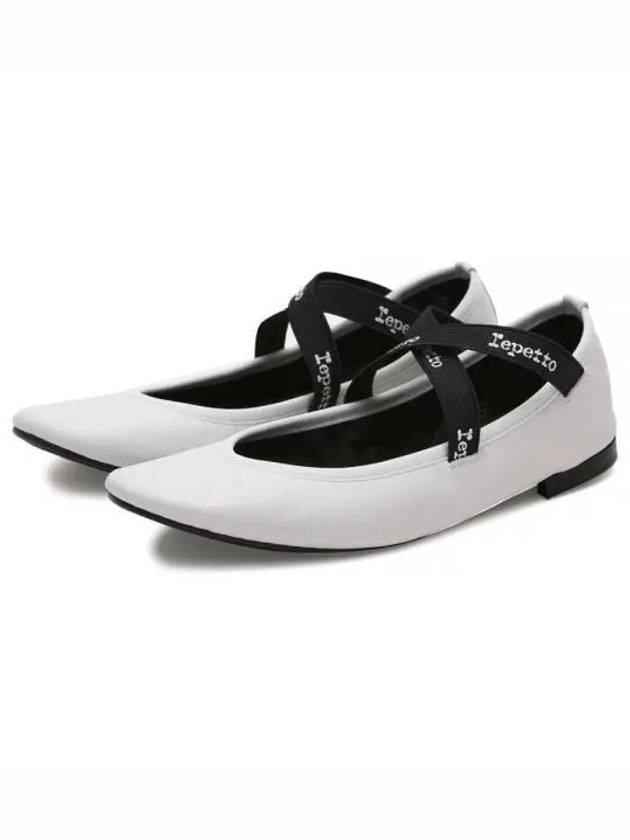 Women Joana Mary Jane Flats White - REPETTO - BALAAN 2