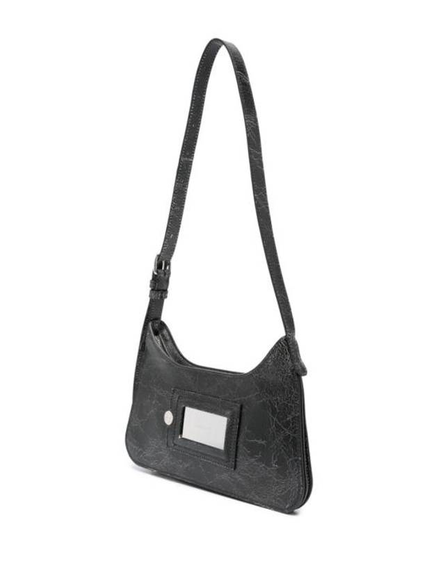 Platt Small Shoulder Bag Black - ACNE STUDIOS - BALAAN 4