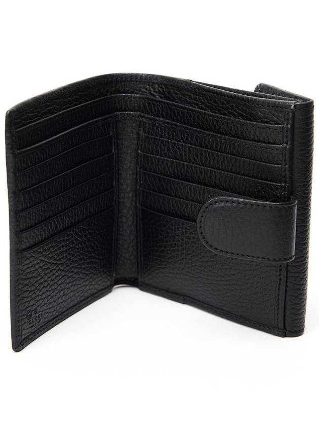 GG Interlocking Half Wallet Black - GUCCI - BALAAN 8