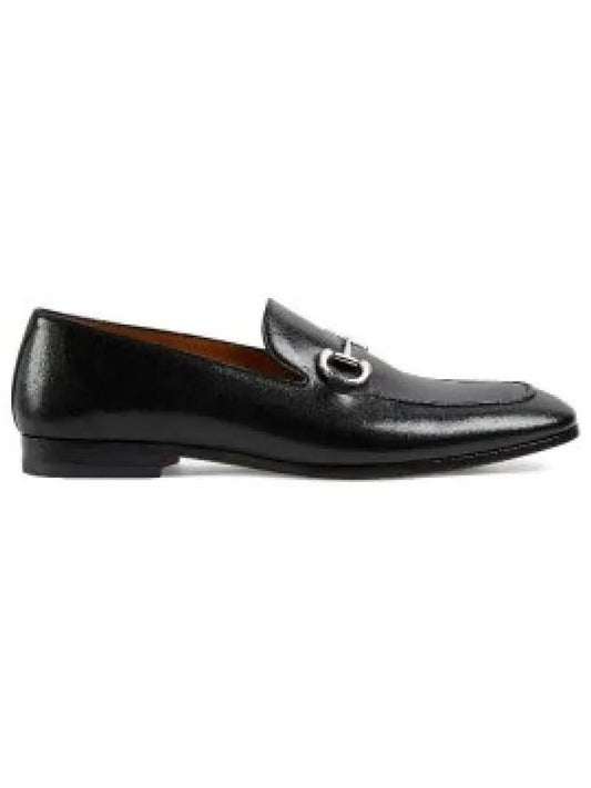 Horsebit Leather Loafers Black - GUCCI - BALAAN 2