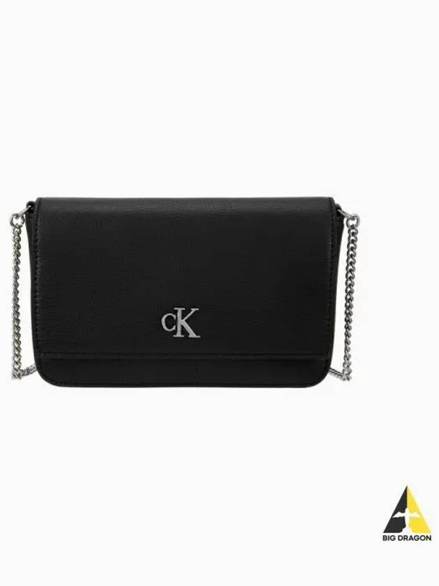 Jean CK ACC Women s CKJ Minimal Monogram Phone Crossbody Black 4K1027G UB1 - CALVIN KLEIN - BALAAN 1