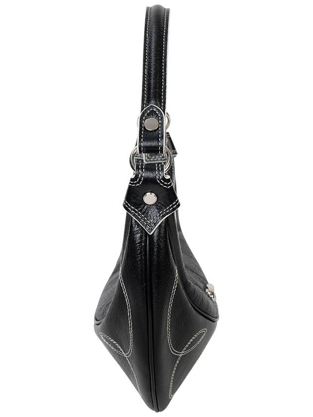 Western Hobo Shoulder Bag Black - COTESSI - BALAAN 4