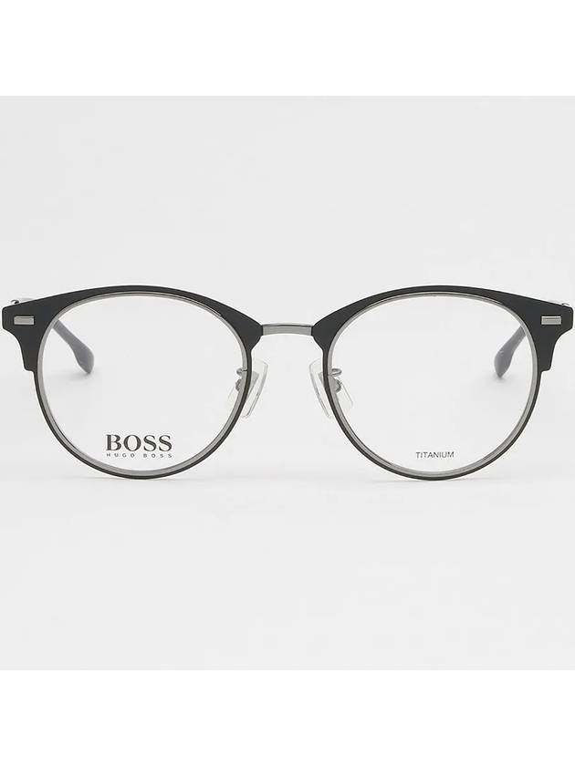 Eyewear Round Titanium Glasses Black - HUGO BOSS - BALAAN 4