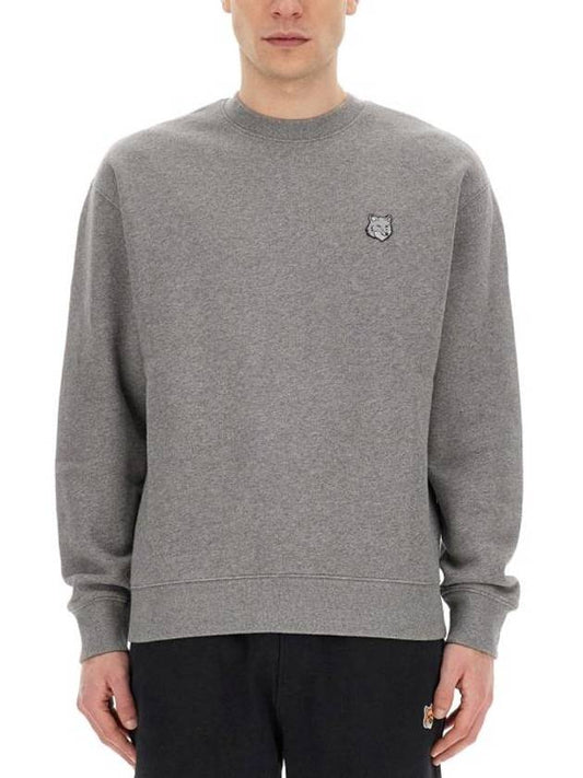 Hooded Sweatshirt MM00316KM0307 H131 GRAY - MAISON KITSUNE - BALAAN 1