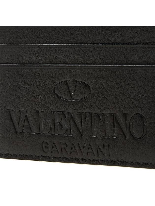 Identity Logo Card Wallet Black - VALENTINO - BALAAN 7