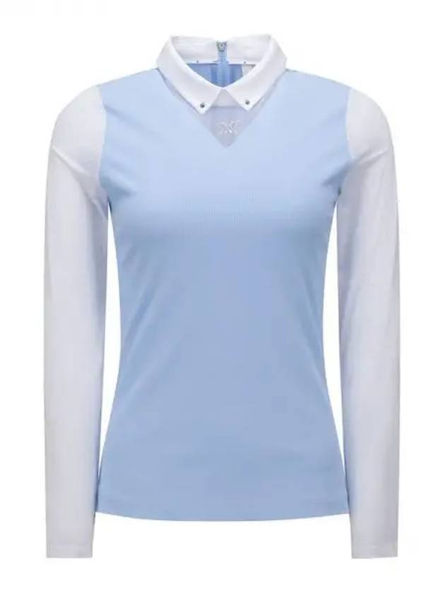 Anew Women s Triangle M Ash Block Long T Shirt SB Domestic Product GQCY23071387943 - ANEWGOLF - BALAAN 1